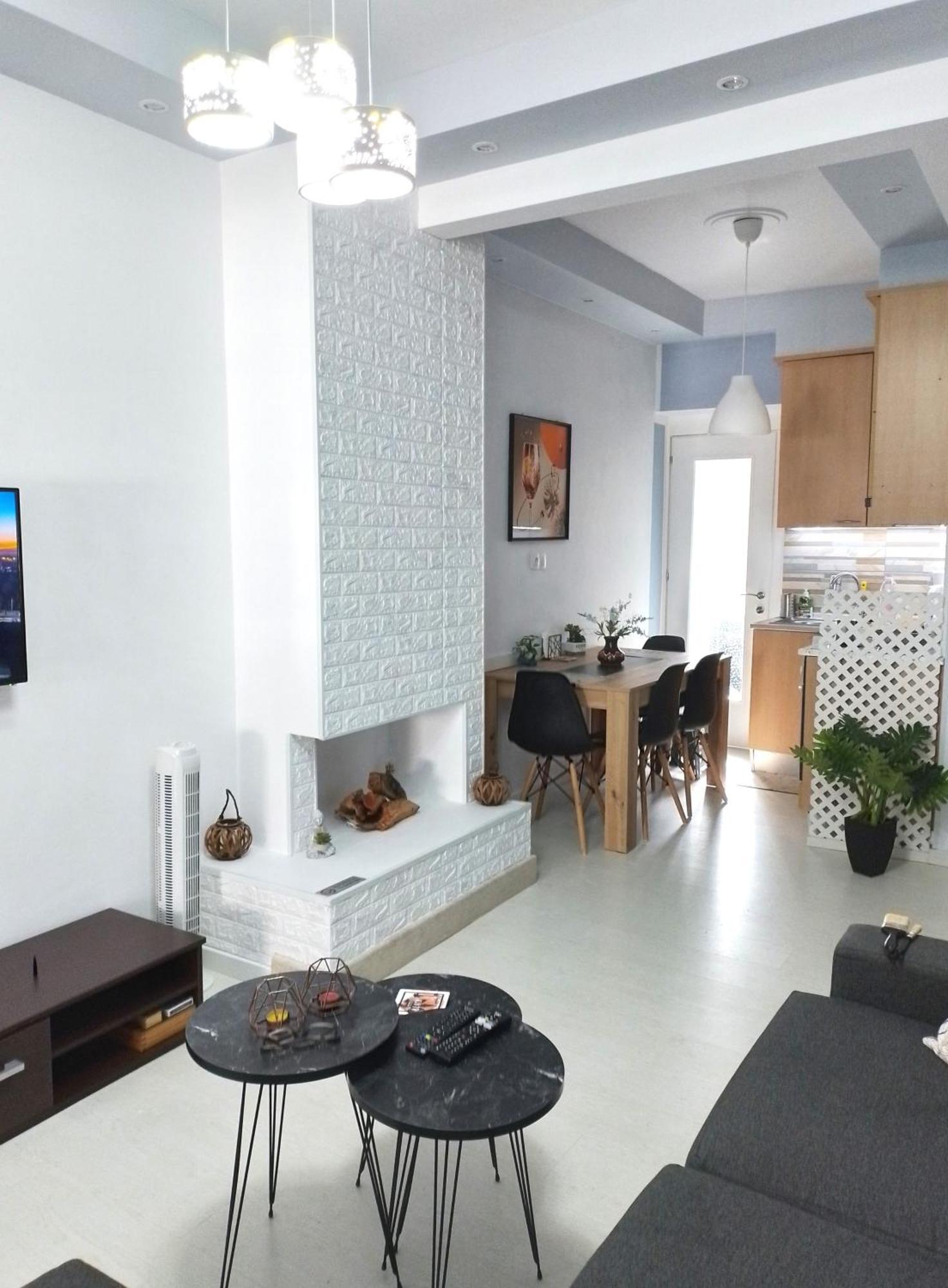 Niko'S Apartment - Beautiful Sea View Apartment ! Peraía 外观 照片